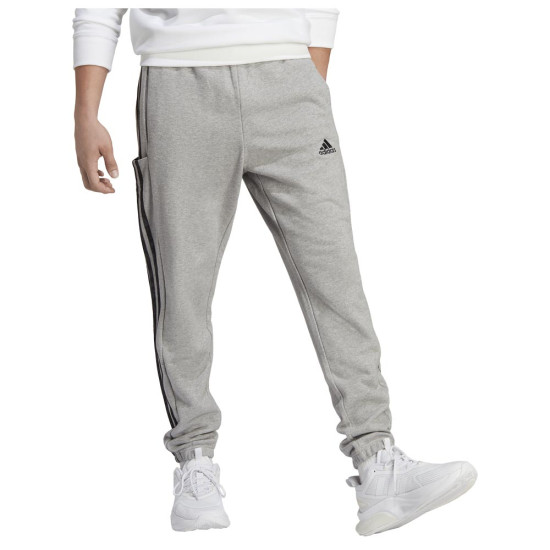 Adidas Ανδρικό παντελόνι φόρμας Essentials French Terry Tapered Elastic Cuff 3-Stripes Pants